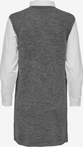 JDY Shirt Dress 'Drea' in Grey