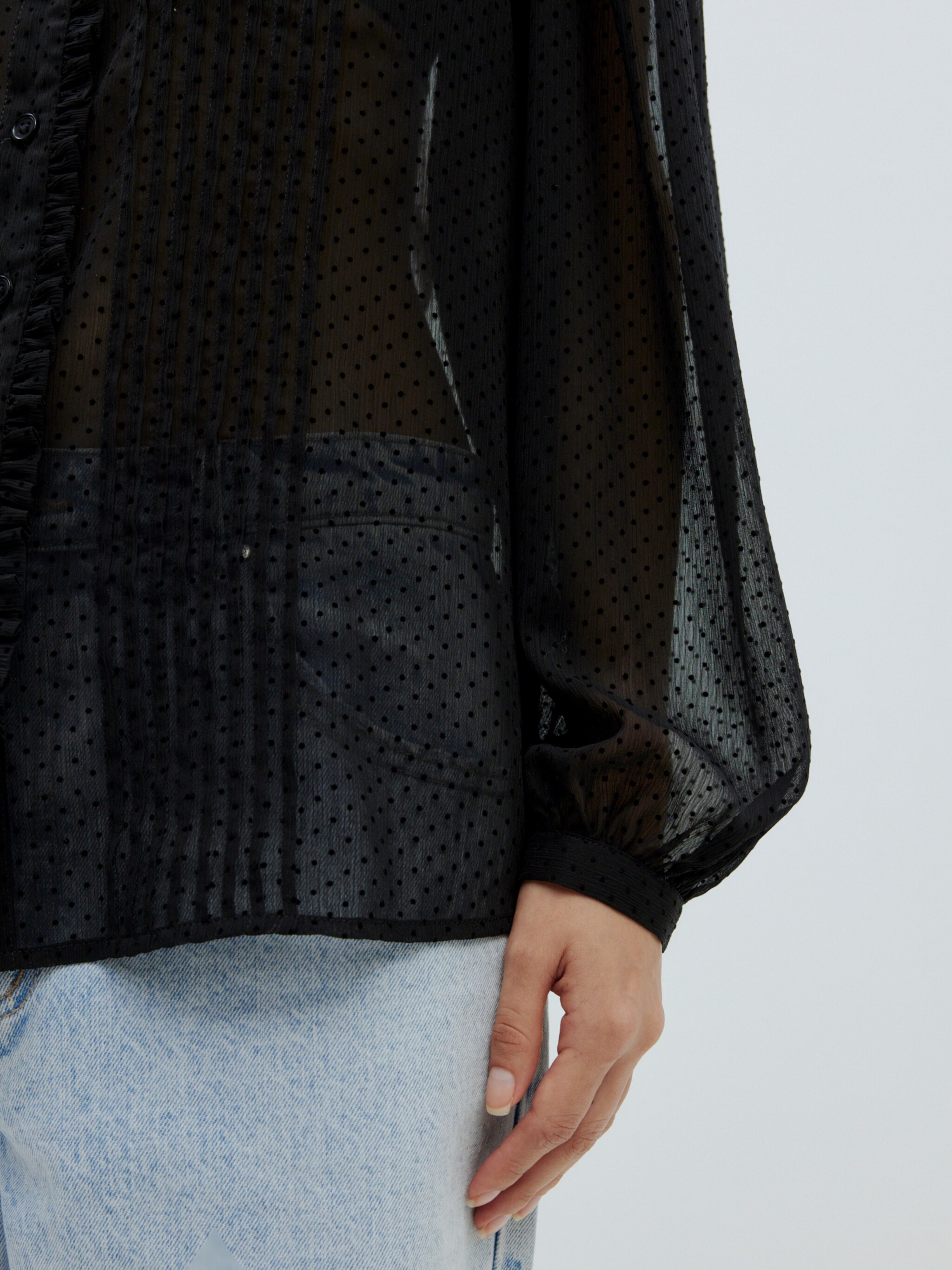 EDITED Produits Chemisier 'Kathleen' noir