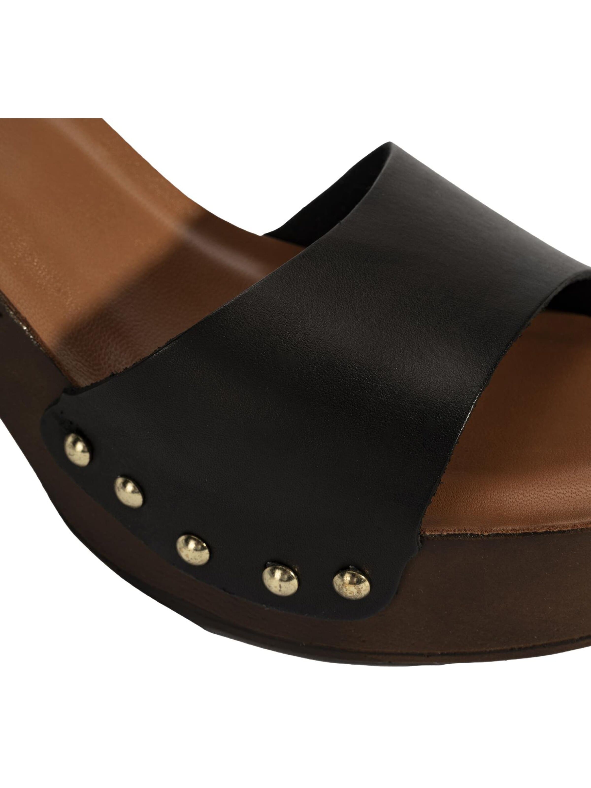 Desa Sandals 'Plateau-Sandalen' in Black