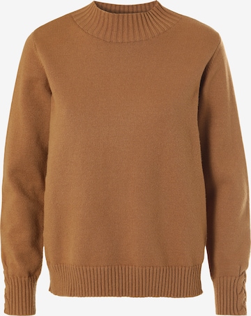 TATUUM Sweter 'WARKOMI' w kolorze brązowy: przód