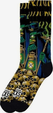 Chaussettes de sport American Socks en noir : devant
