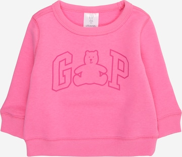 GAPSweater majica - roza boja: prednji dio