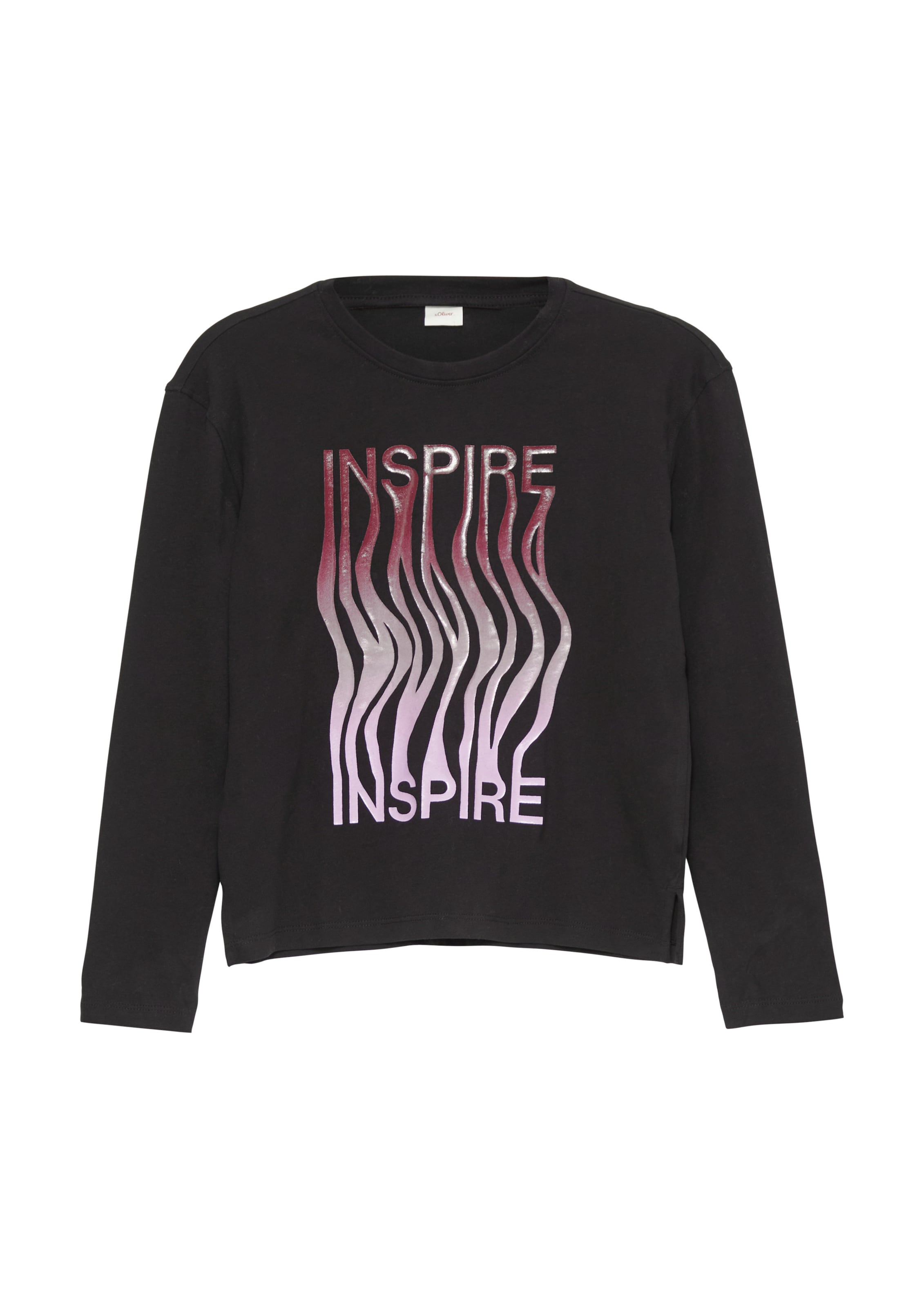 T-Shirt s.Oliver en noir : devant