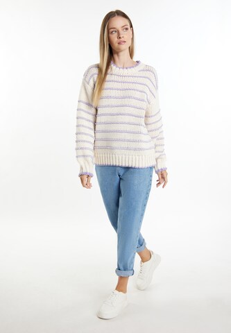 DreiMaster Maritim Sweater 'Grassland' in Mixed colours