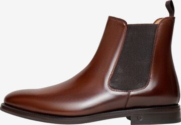 Henry Stevens Chelsea Boots 'Marshall CB' in Brown