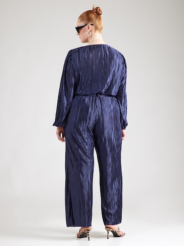 ONLY Carmakoma Широкий Штаны 'CARLAZO' в Синий