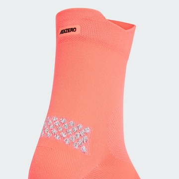 ADIDAS PERFORMANCE Αθλητικές κάλτσες 'Adizero' σε πορτοκαλί