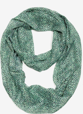 Cassandra Accessoires Tube Scarf 'Punti' in Green: front