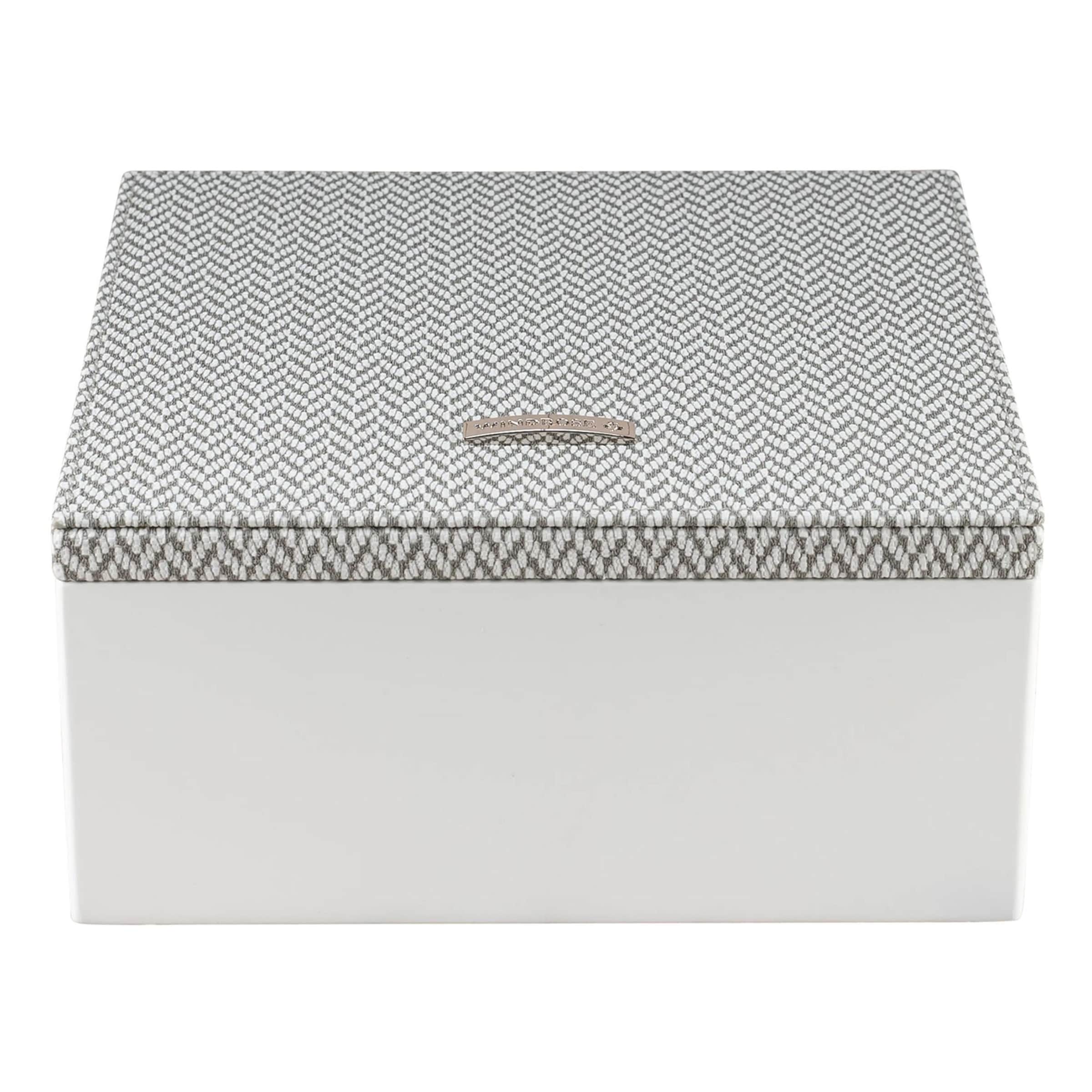 WINDROSE Schmuckkaste 'Calma' in Weiß: Vorderseite