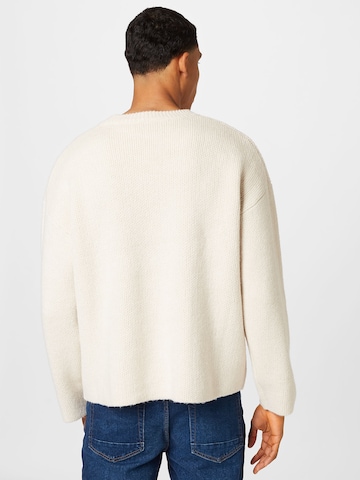 WEEKDAY Pullover 'Teo' in Beige