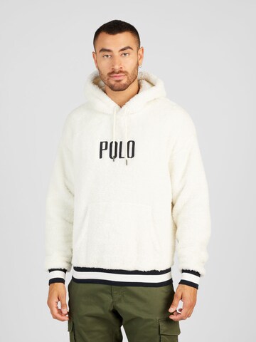 Polo Ralph Lauren Bluzka sportowa w kolorze beżowy: przód