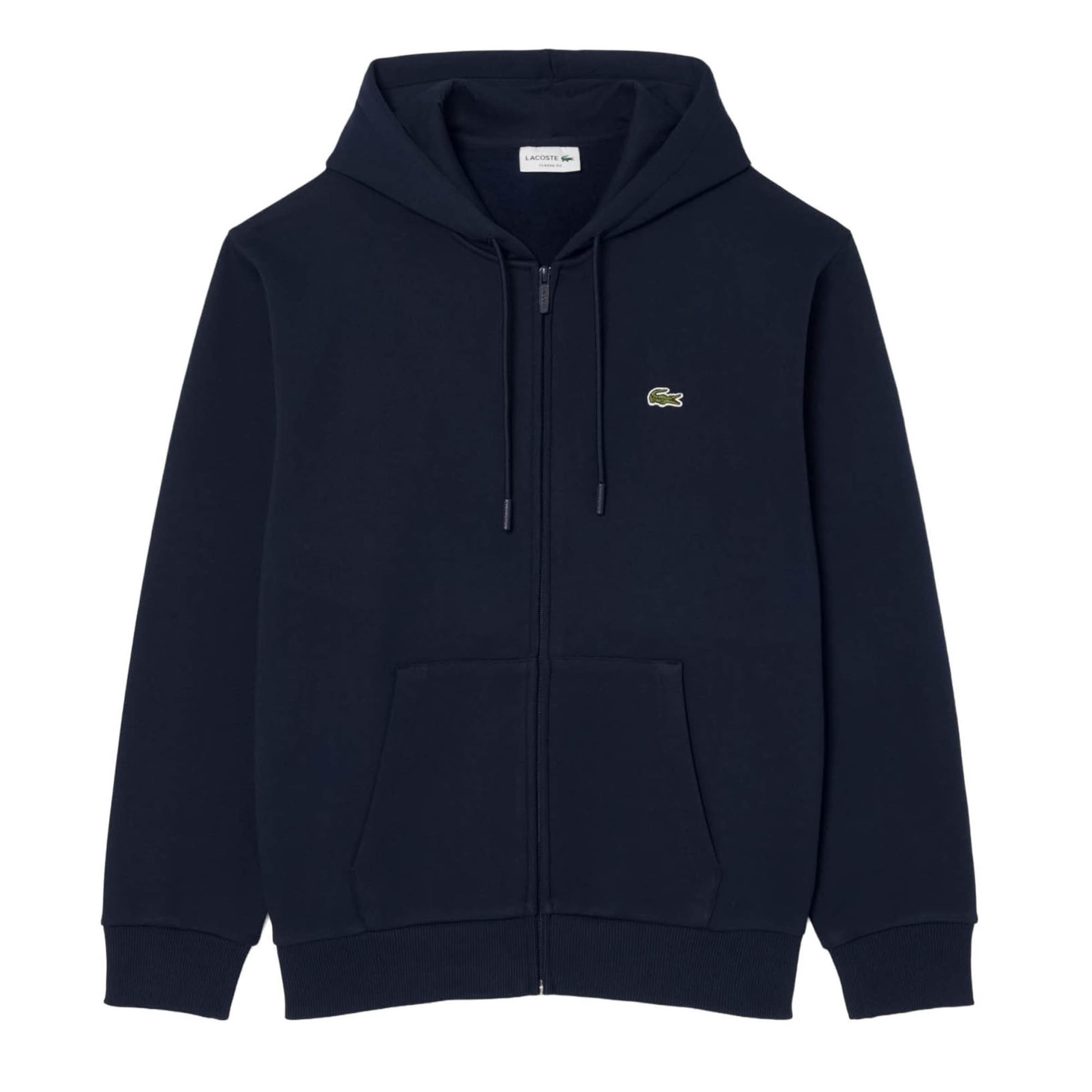 LACOSTE Sweatjacke in Blau: Vorderseite