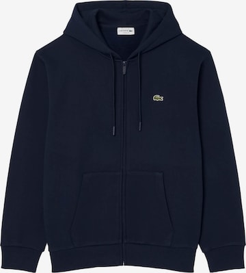LACOSTE Sweatjacke in Blau: Vorderseite