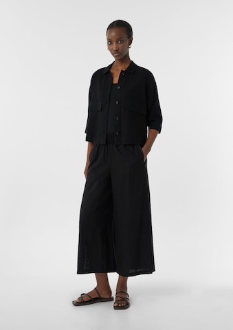 comma casual identity Tussenjas in Zwart