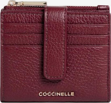 Portamonete 'COCCINELLE METALLIC 6' di Coccinelle in rosso: frontale