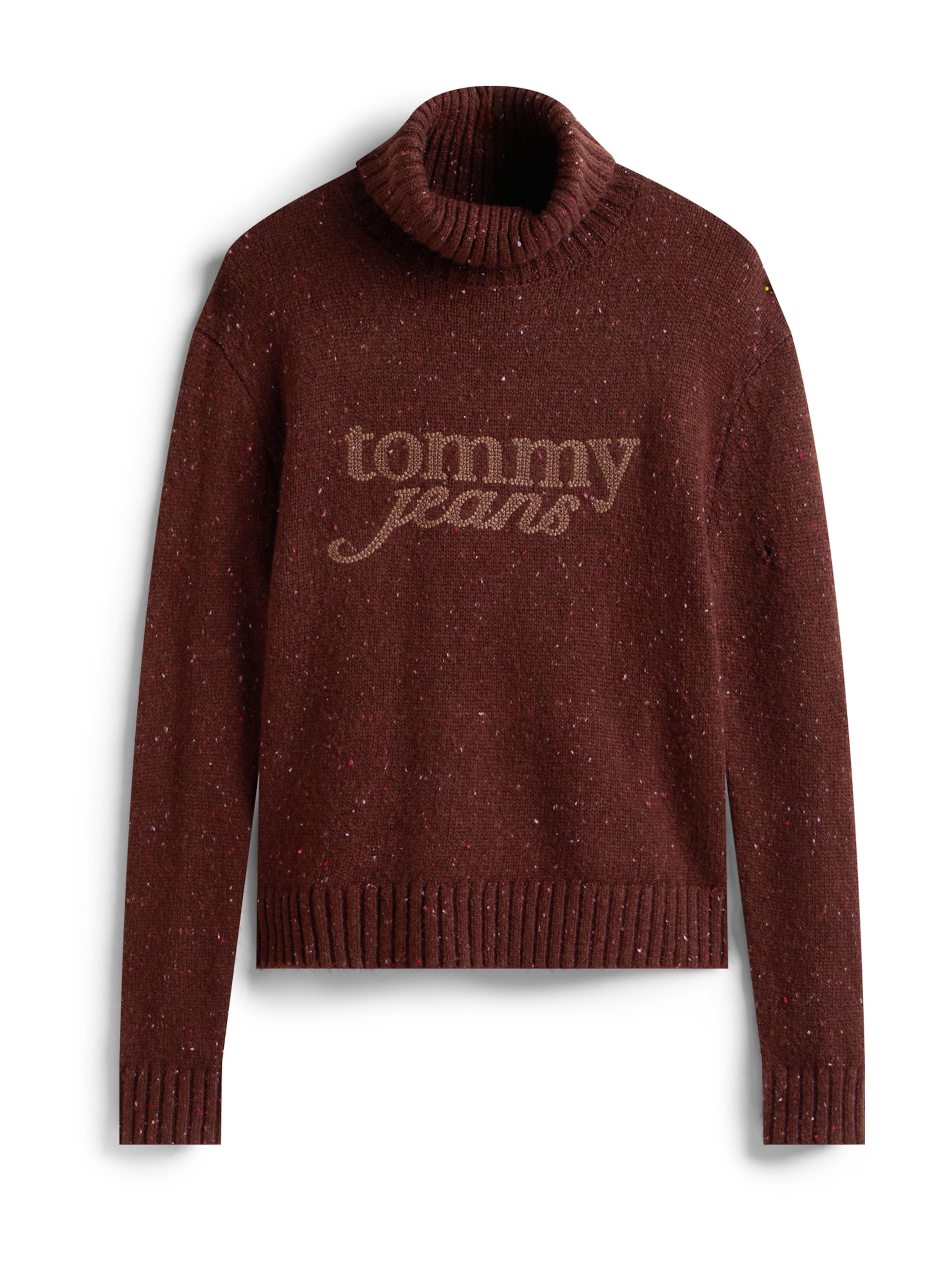 Pull-over Tommy Jeans en marron : devant