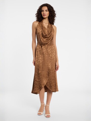 Ana Alcazar Kleid  ' Dasha ' in Braun