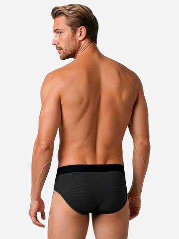 ESGE Panty 'Feinripp Ringel' in Black