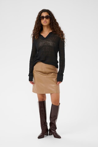 Pull-over 'SLYasmine' SOAKED IN LUXURY en noir