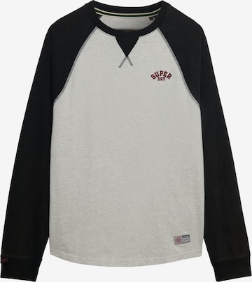 T-Shirt 'Vintage Athletic' Superdry & Co en gris : devant