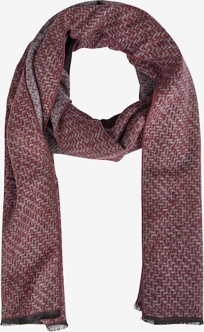 HECHTER PARIS Scarf in Red: front