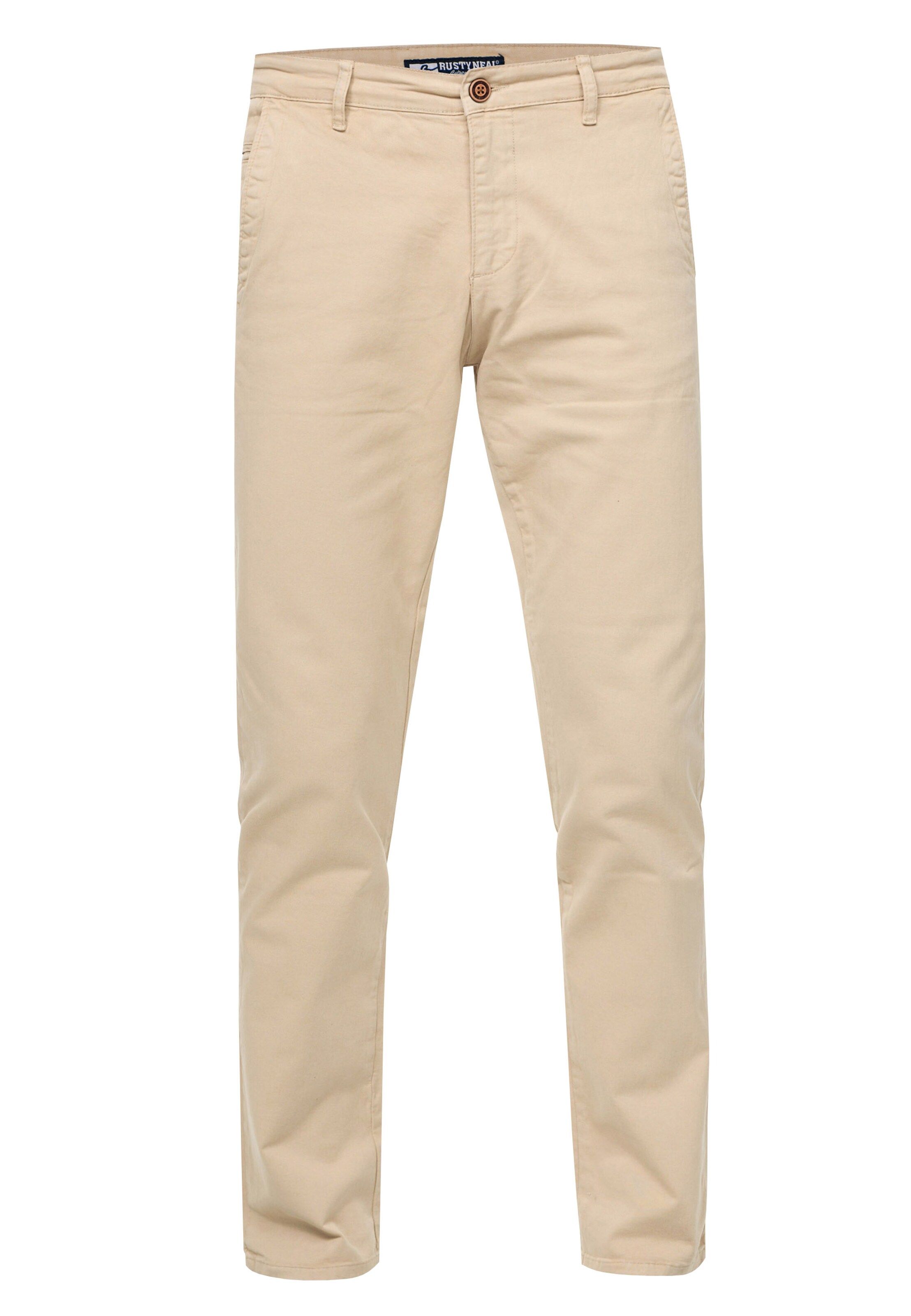 Rusty Neal Chino in Beige: voorkant