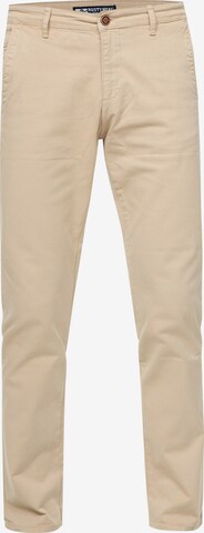 Rusty Neal Chino Pants in Beige: front