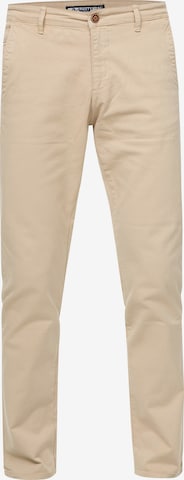 Rusty Neal Slimfit Chino in Beige: voorkant