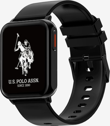 U.S. POLO ASSN. - Reloj digital 'Atlas' en negro: frente