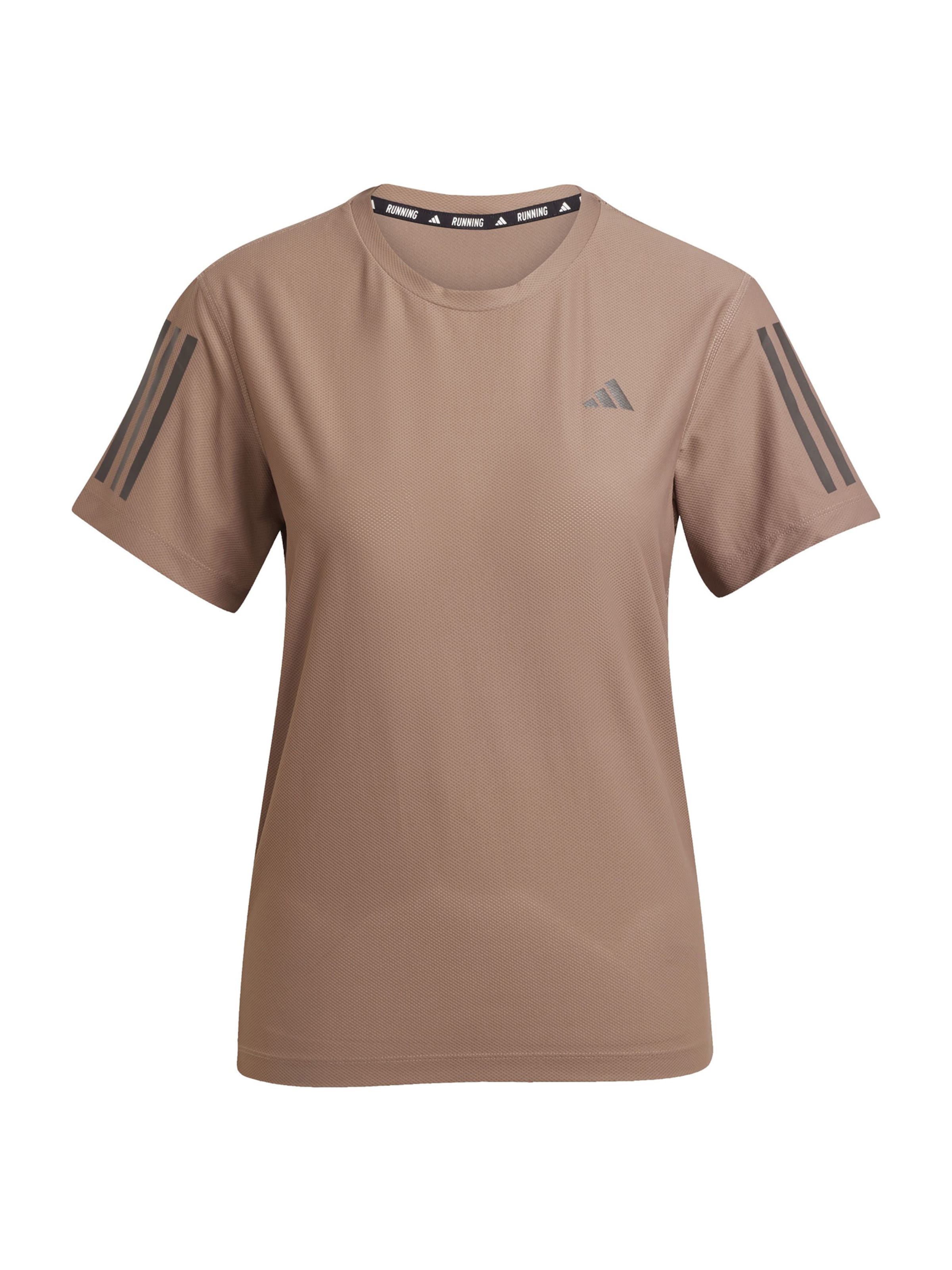 ADIDAS PERFORMANCE Performance Shirt 'Own The Run' in Brown: front