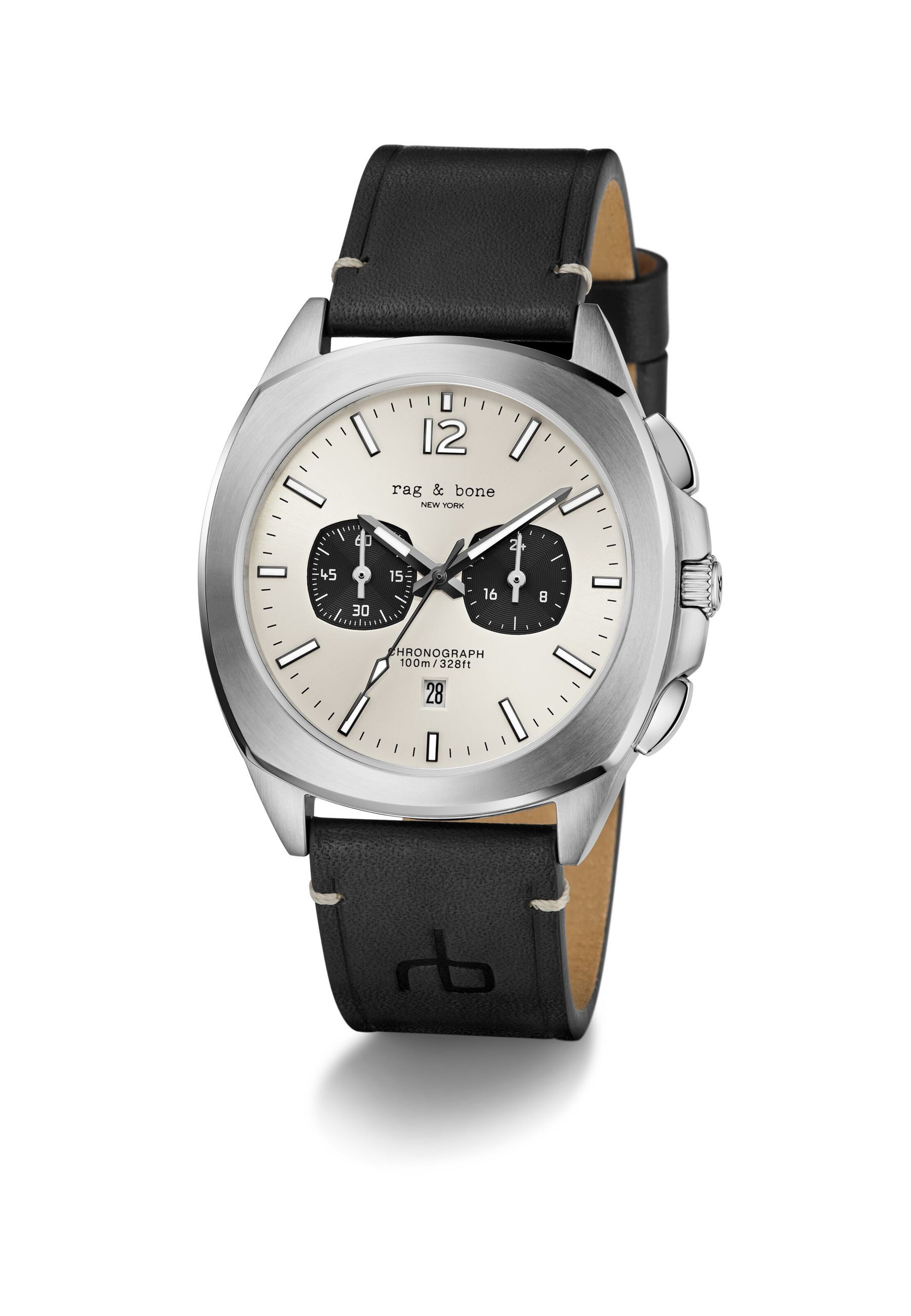 rag & bone Sports watch ' Bleeker ' in Black