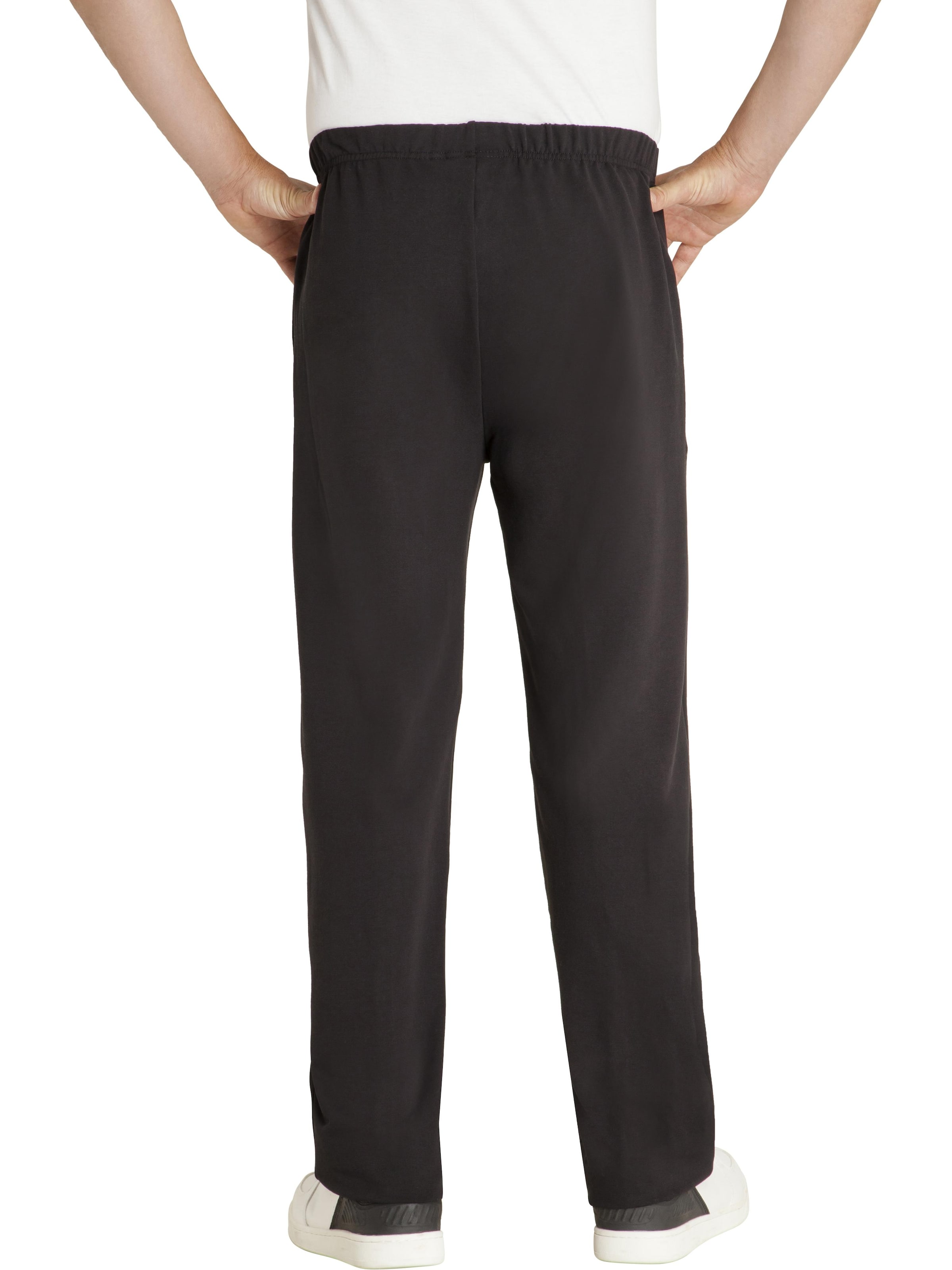 HAJO Regular Pleated Pants in Black