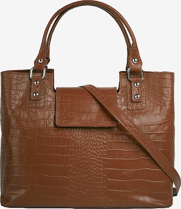 Sacs à main Cluty en marron : devant