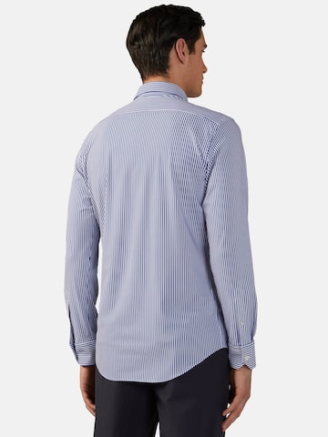 Boggi Milano Slim Fit Skjorte i blå