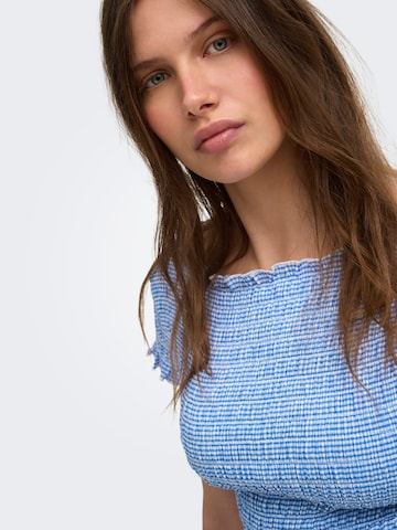 ONLY Top 'Celle' in Blauw