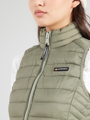 Gilet 'Fuji Lite' Superdry en vert