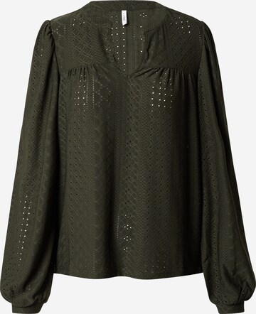 ONLY - Blusa 'SANDRA' en verde: frente