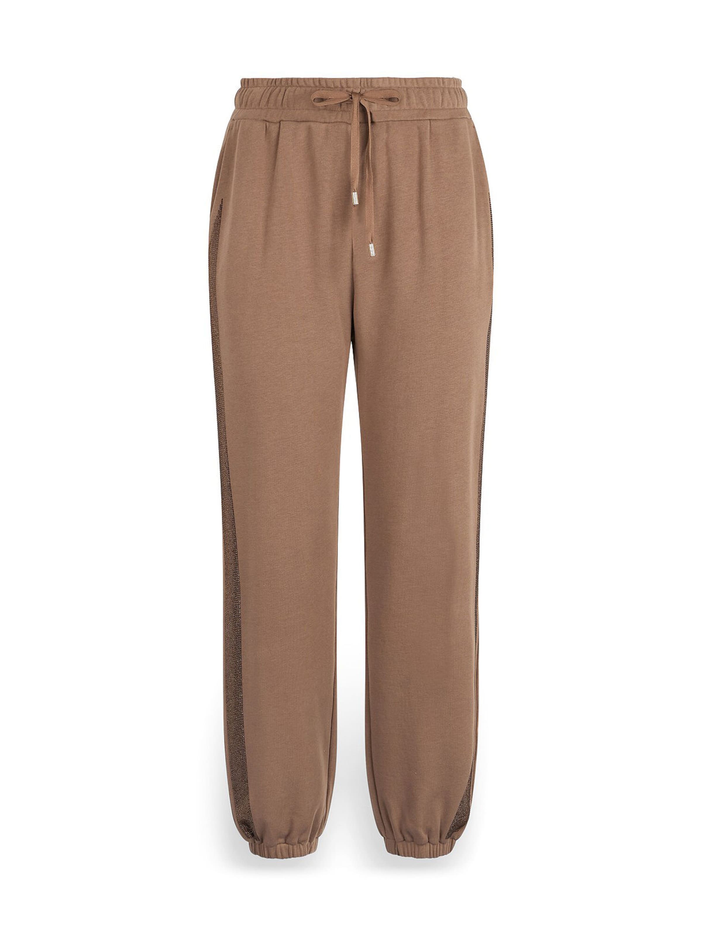 Liu Jo Ohlapna forma Hlače | rjava barva: sprednja stran