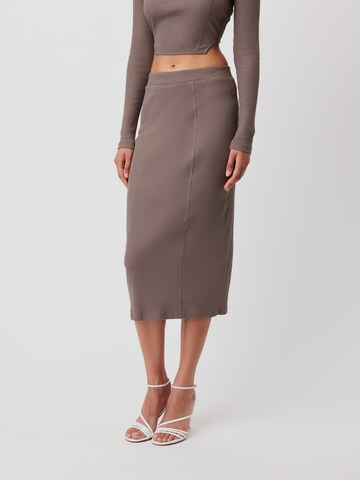 LeGer by Lena Gercke - Saia 'Rosalia' em cinzento: frente