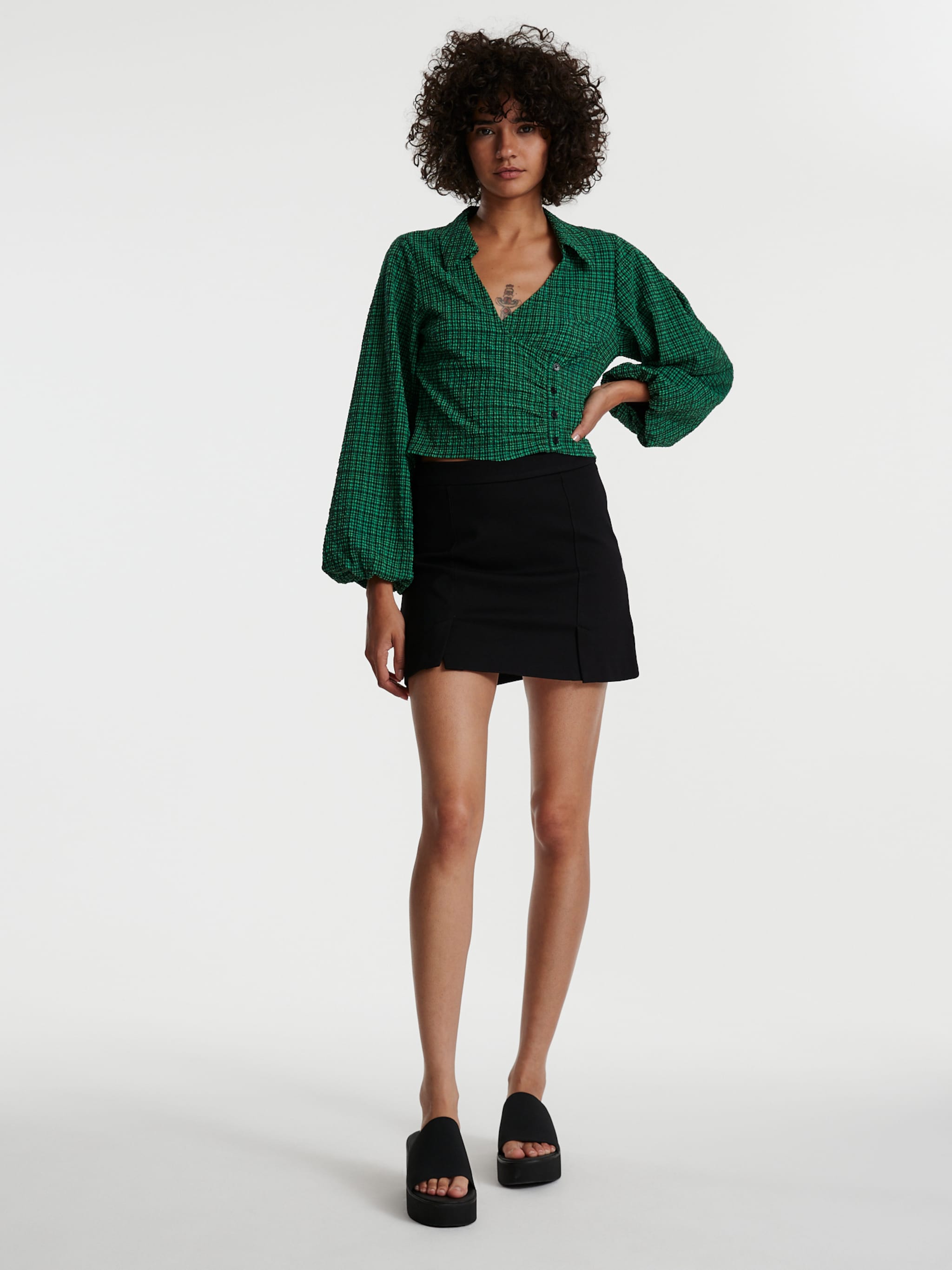 EDITED Producten Blouse 'Padma' Groen