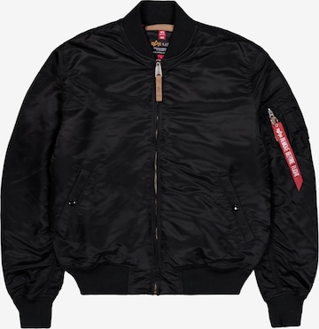 Giacca di mezza stagione di ALPHA INDUSTRIES in nero: frontale