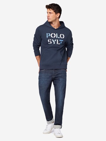 Polo Sylt Sweatshirt 'Basic' in Blau