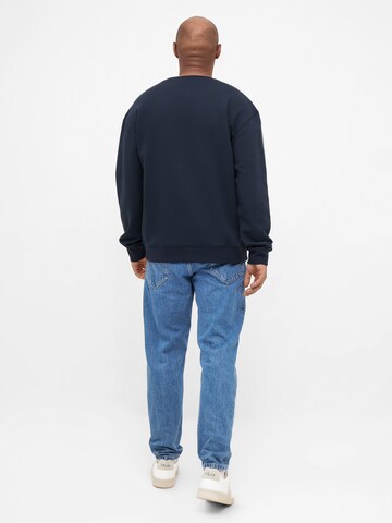 NIKIN Sweatshirt 'TreeSweater Mountain Panorama' in Blue