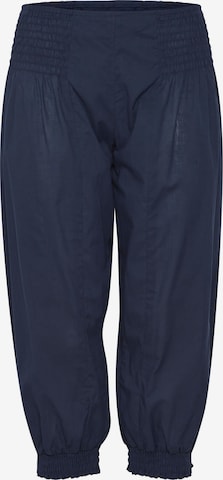 PULZ Jeans Tapered Harem Pants 'Jill' in Blue: front