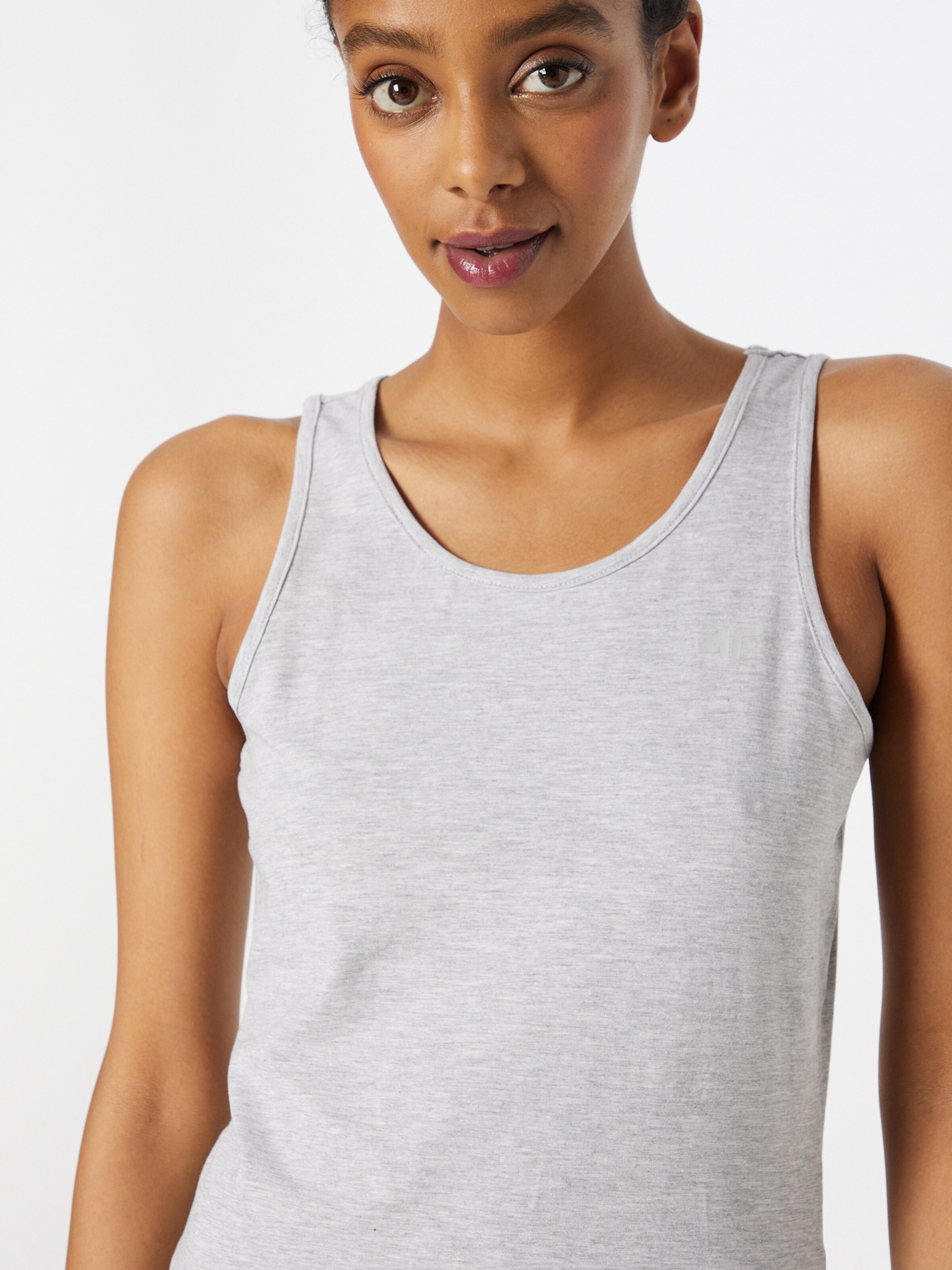 Frauen Sportarten 4F Sporttop in Graumeliert - BD13879 Frauen Sportarten 4F Sporttop in Graumeliert - BD13879