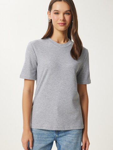 T-shirt Happiness İstanbul en gris : devant