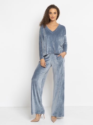 JIORO Top 'ESSENTIALS' in Grey