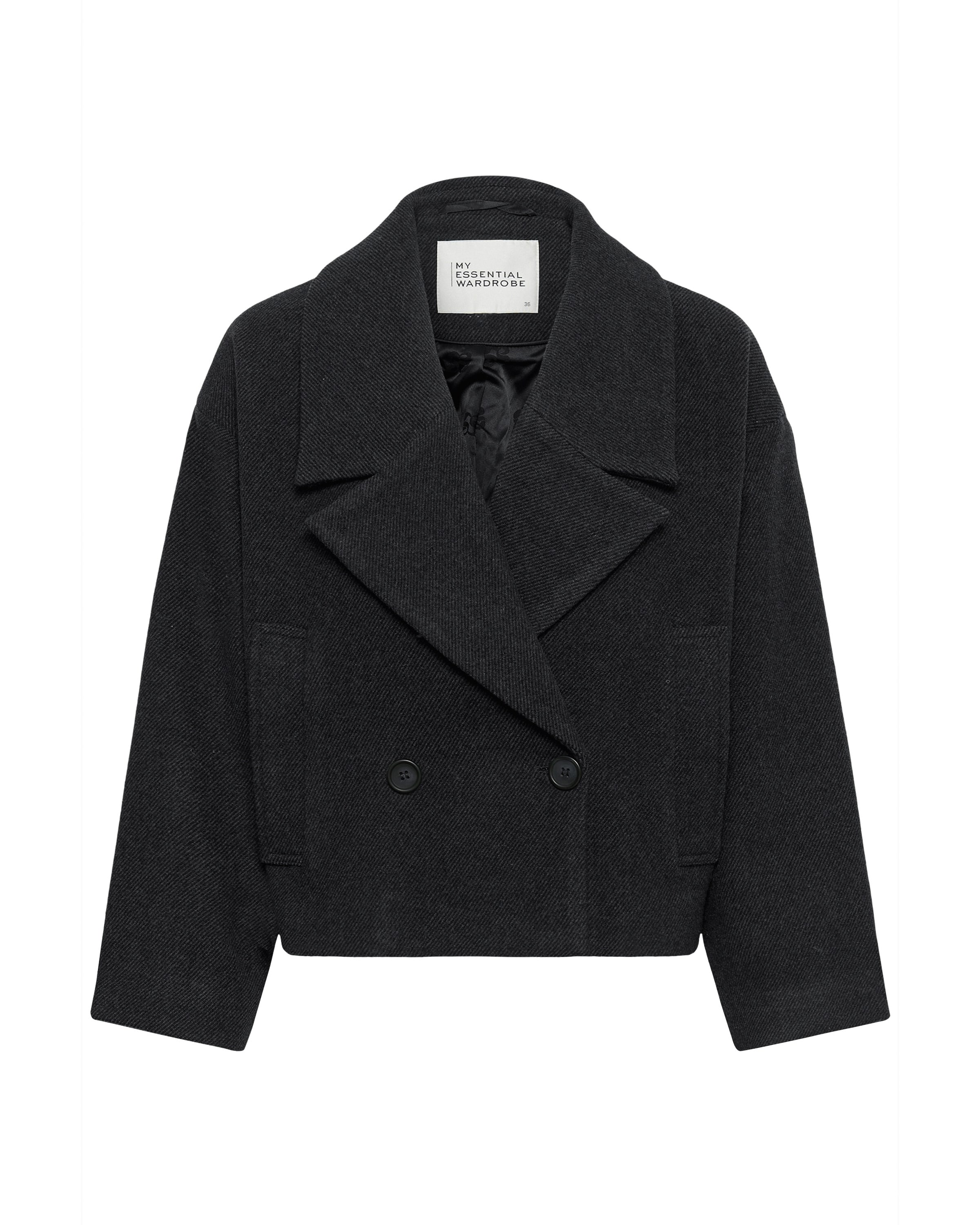 My Essential Wardrobe - Chaqueta de entretiempo en gris: frente