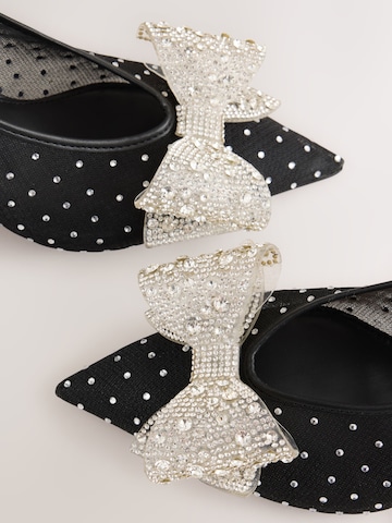 Next - Zapatos con plataforma en negro