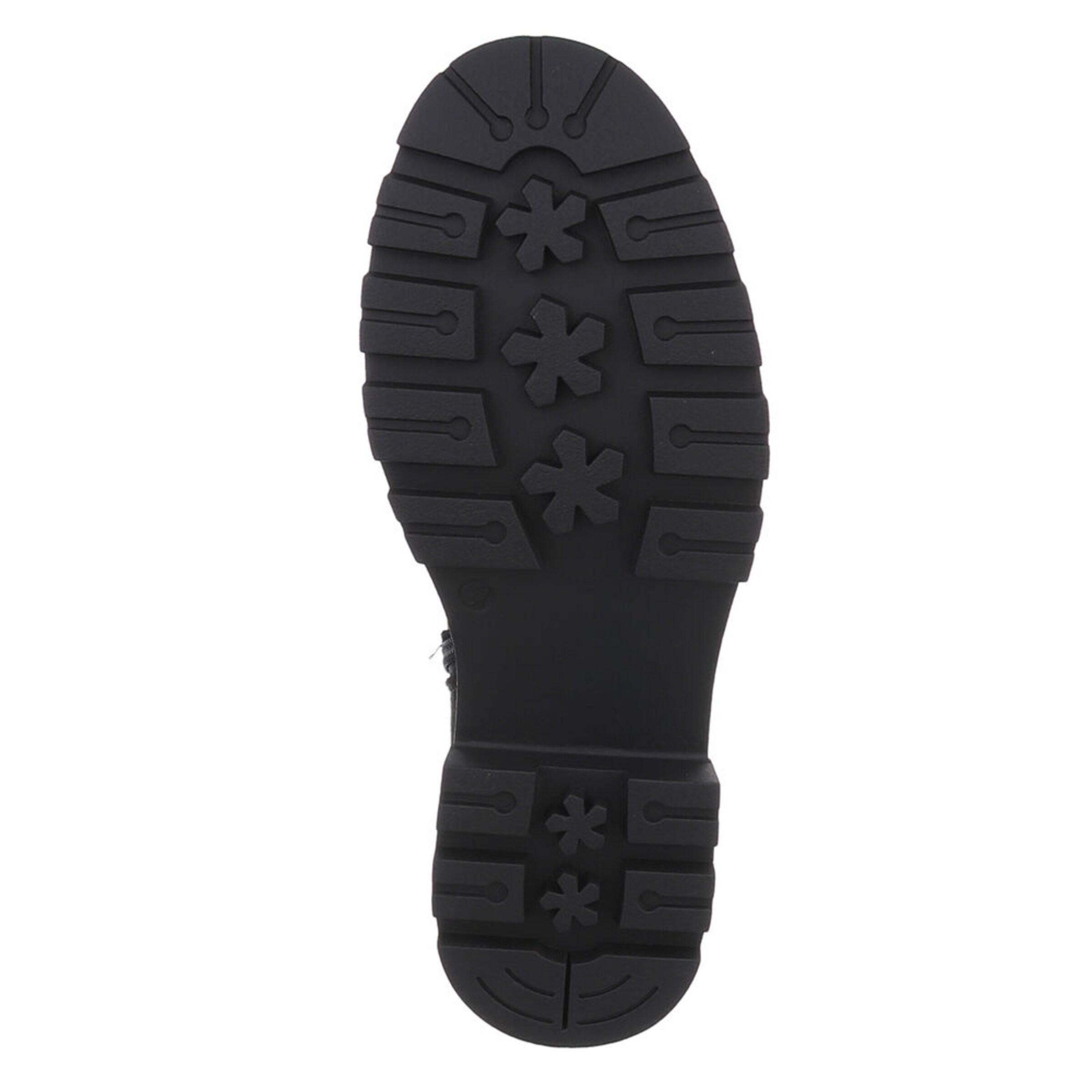 Ital-Design Schnürstiefelette in Schwarz